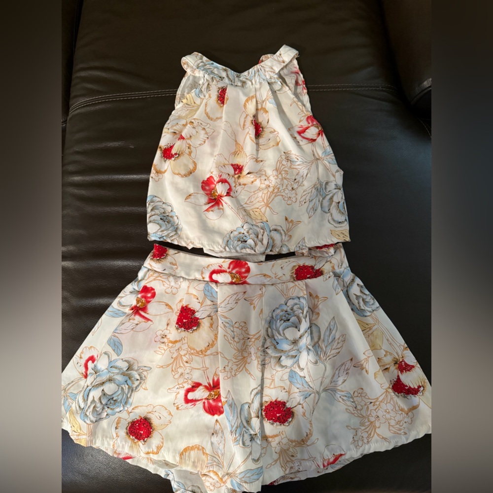 Floral Kids Bottoms Set